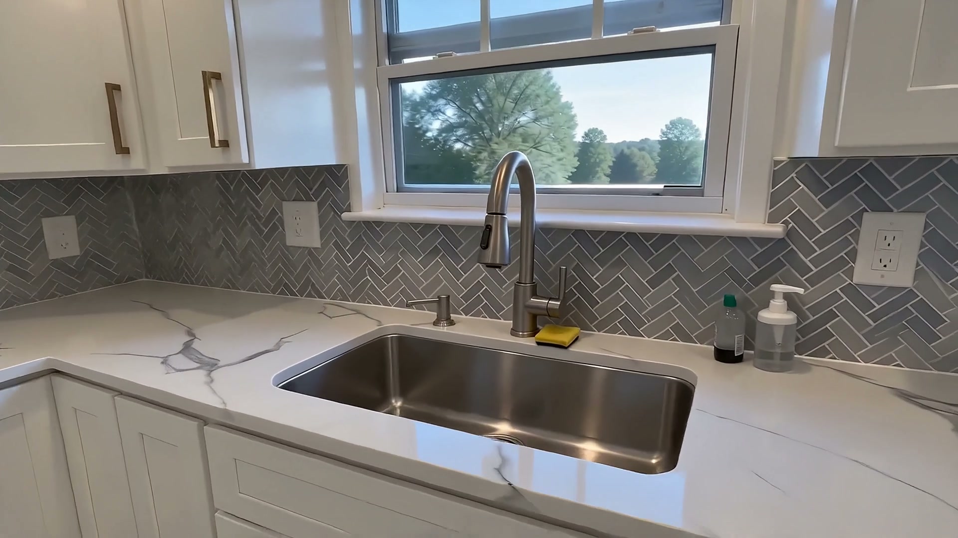 The finished kitchen